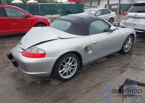 2003 Porsche Boxster from USA, damaged, VIN WP0CA29873U622672
